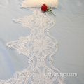 Off White Lace Trim Border Ribbon in vendita